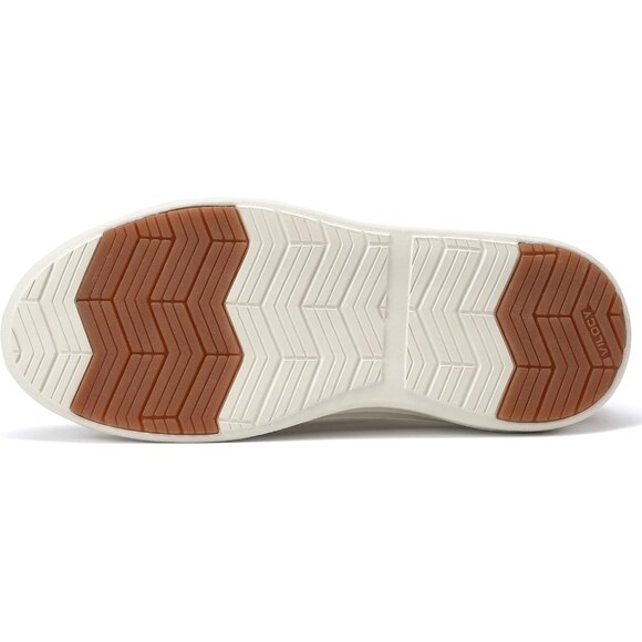 ⚡VILOCY Men's Khaki Fashion Business Comfortable Breathable Dress Sneaker - Picture 2 of 8